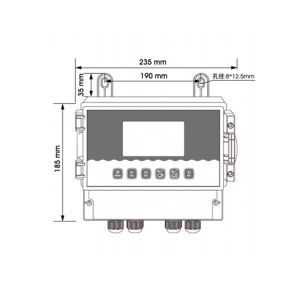  PH/ORP/Chlorine/Dissolved oxygen Water Hardness Online Analyzer