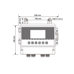 PH/ORP/Chlorine/gbazere oxygen Water hardness Analyzer Online